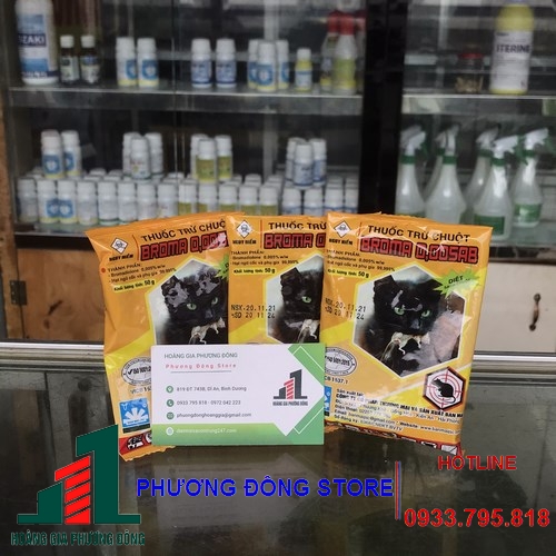 Thuốc diệt chuột Broma 0.005AB (gói 50g)