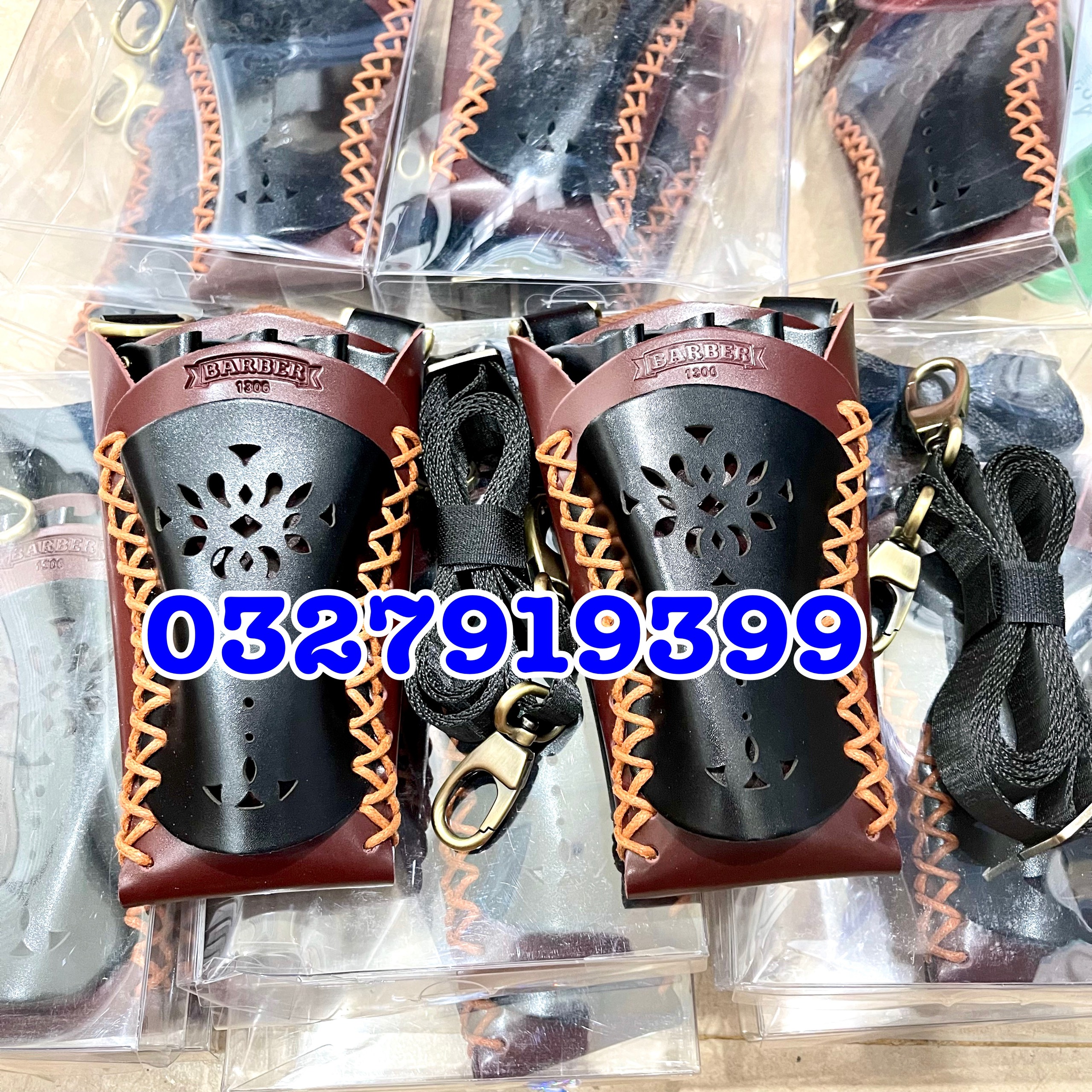 Túi đeo đựng kéo cắt tóc cao cấp Barber 1306