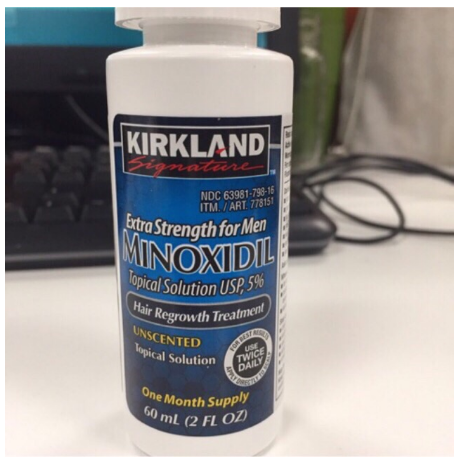 Minoxidil Kirkland 5% Minoxidil với giọt miễn phí (60ml mỗi chai)
