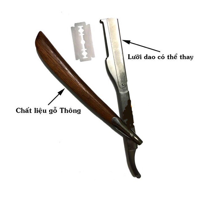 Dao Cạo Cán Gỗ thanh sơn