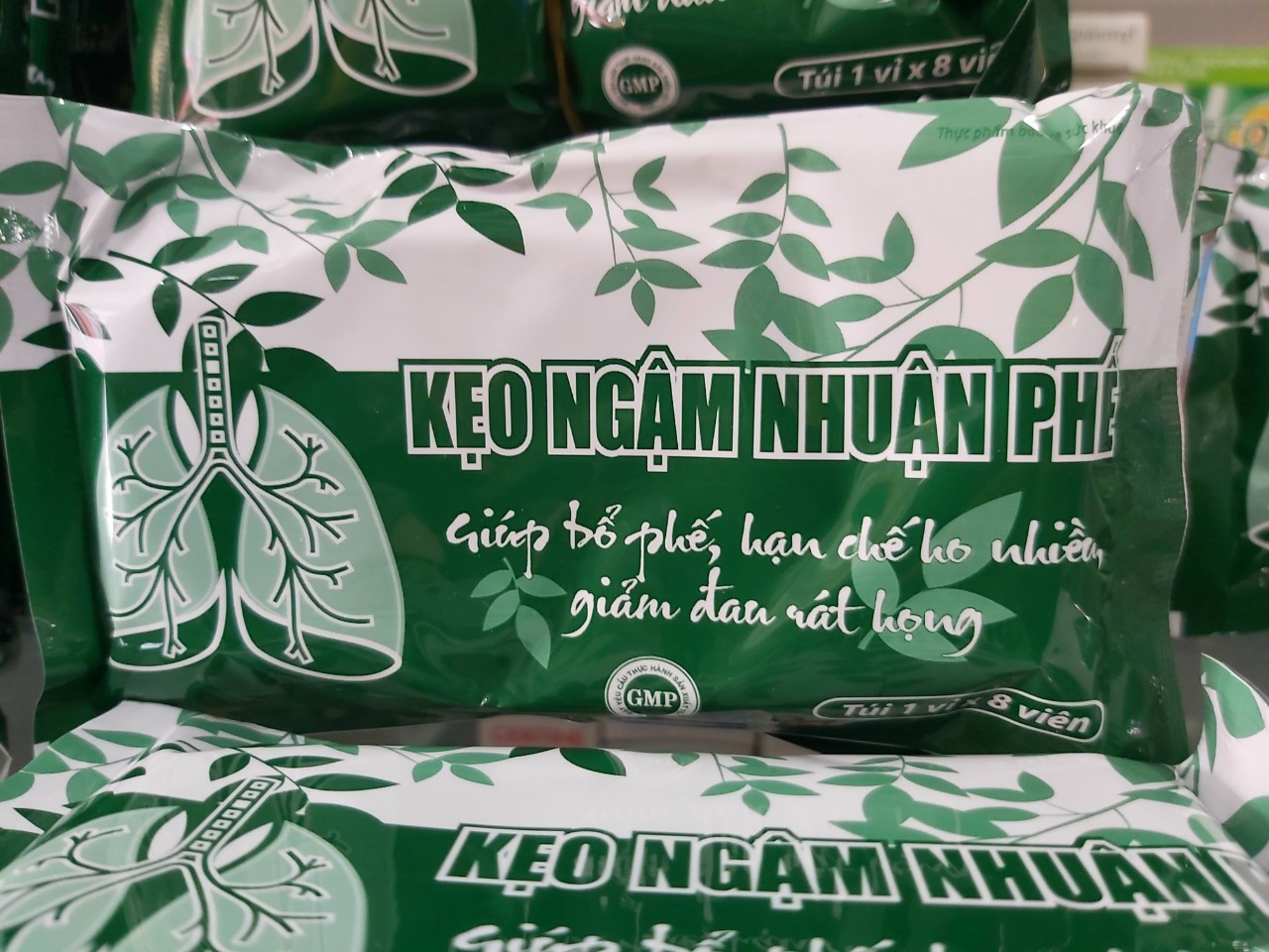 10 vỉ Kẹo Ngậm Nhuận  Phế