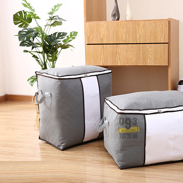 Storage Bag Clothes Blanket Pillow Box Clothing Sweater Box Pouch Holder Organizer
