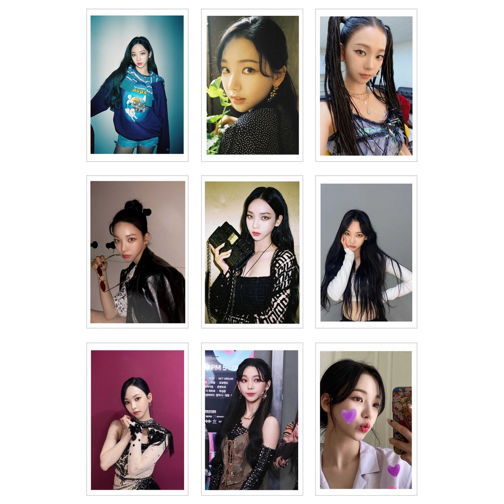 [HCM][Ép Lụa] Lomo Card 45 Ảnh AESPA - KARINA