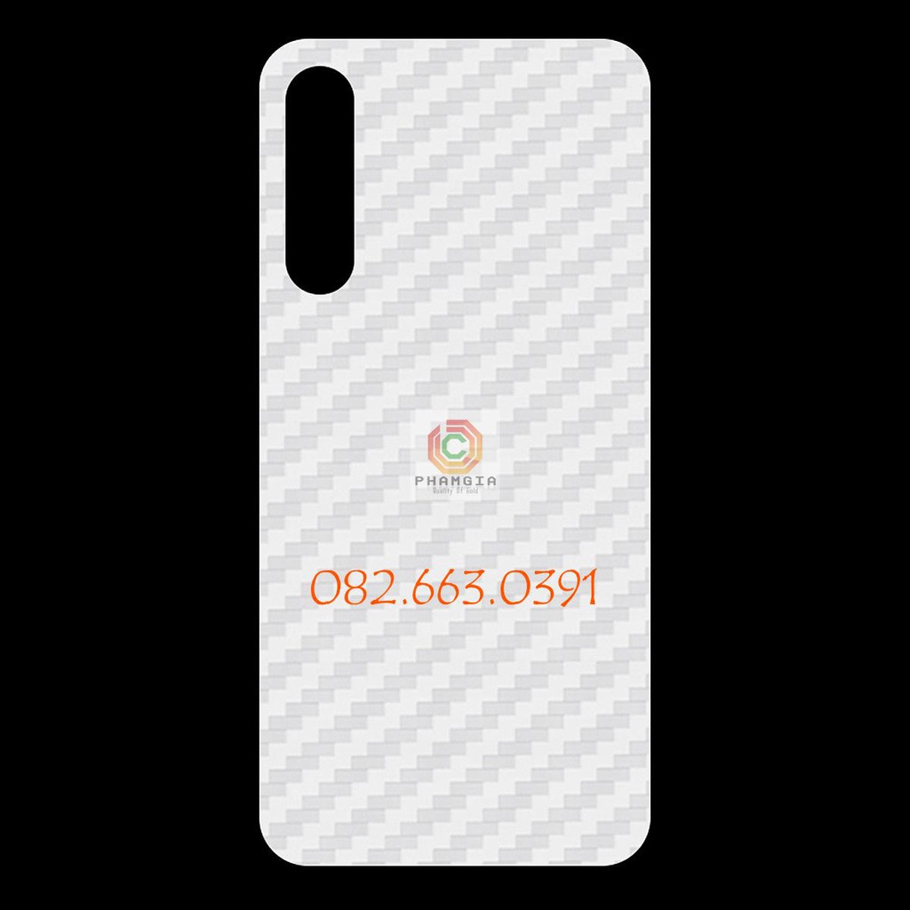 DáN Carbon Mặt Lưng Cho Vsmart Live / Joy 3 / Active 1 Plus / Active 1 / Joy 1 / Joy 1 Plus / Bee / Active 3 / Star 3