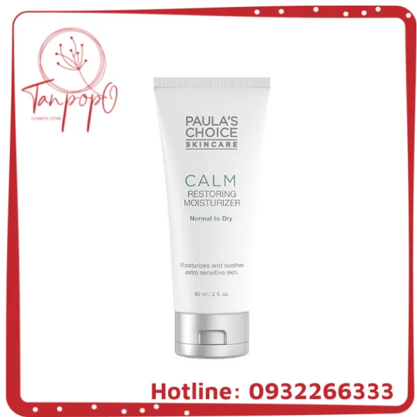 Kem dưỡng ẩm chống lão hóa, phục hồi da Paula's Choice CALM Redness Relief Moisturizer Dry Skin 60ml 9140