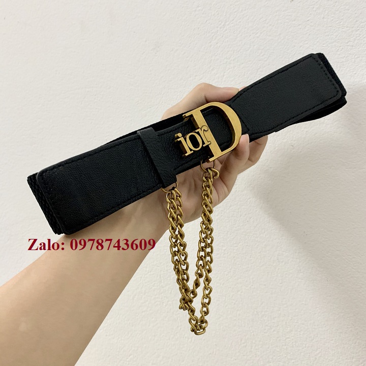 Đai váy nịt đầm DIIIIIII xích kèm chain