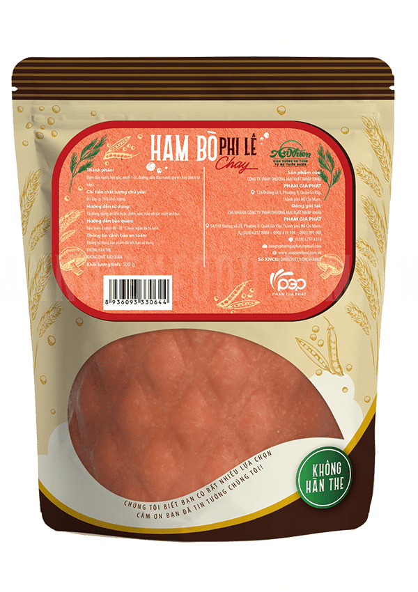 Ham Bò Phi Lê Chay An Nhiên 500g