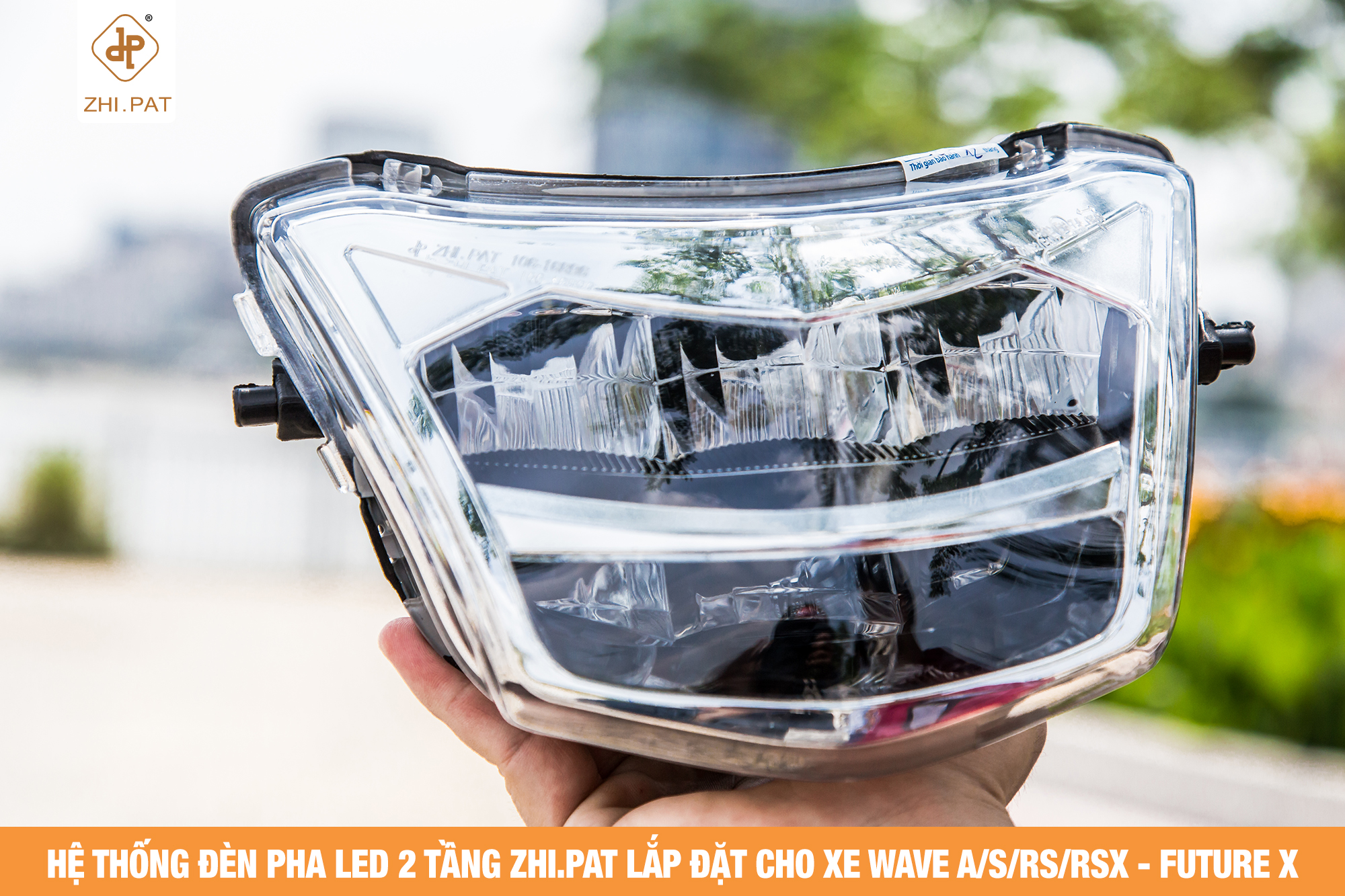 CHÓA LED 2 TẦNG ZHIPAT Wave Alpha, Wave S, Wave RS, Future X