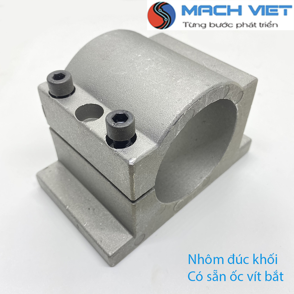 Gá kẹp D80 cho Spindle 1.5kW-2.2kW và D65 cho Spindle 800W