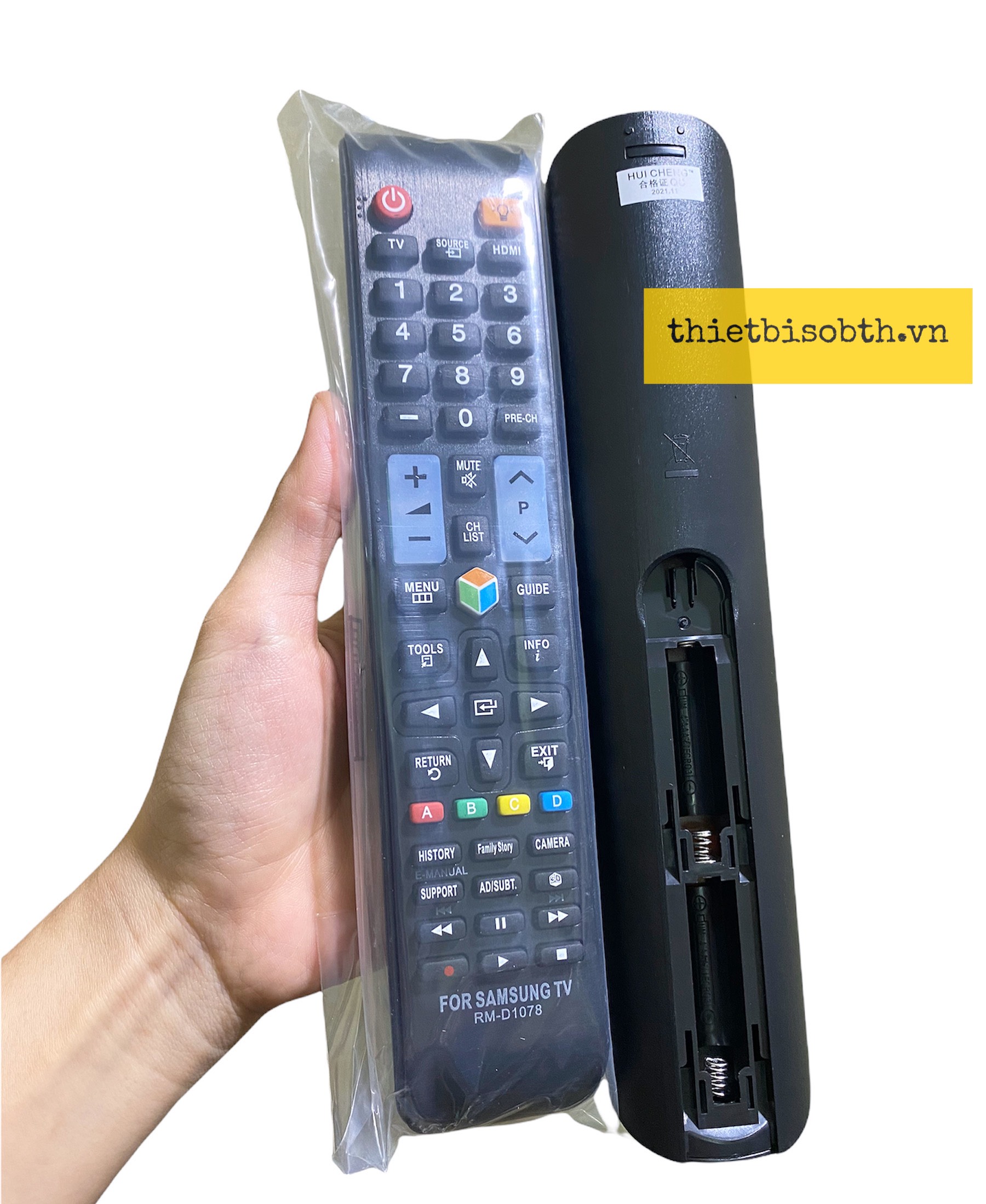 Điều Khiển Tivi Samsung Smart - Remote Samsung D1078