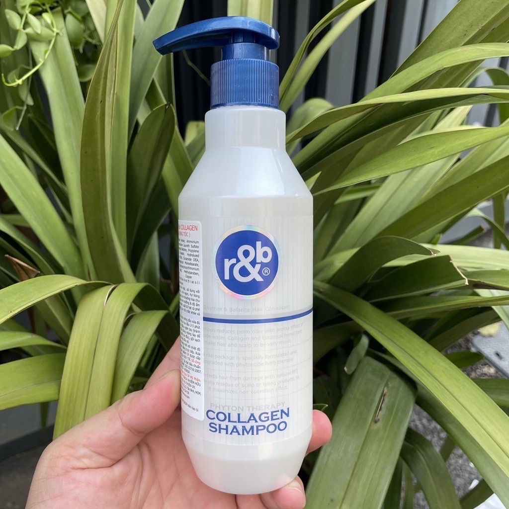 [HCM]Dầu gội ngăn rụng tóc R&B Collagen Shampoo 1500ml ( Hàn Quốc)