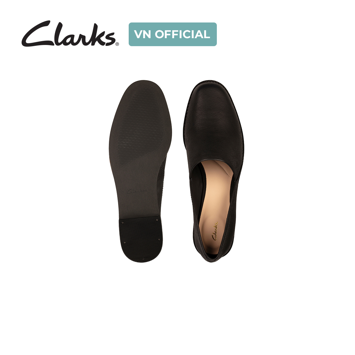 Giày Lười Da Nữ Clarks - Pure Easy