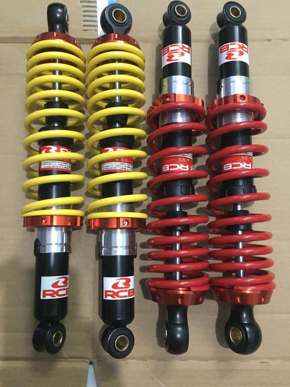 Phuộc sau xe Wave, Sirius, Dream, Cub hiệu RCB đẹp, chắc chắn, bền