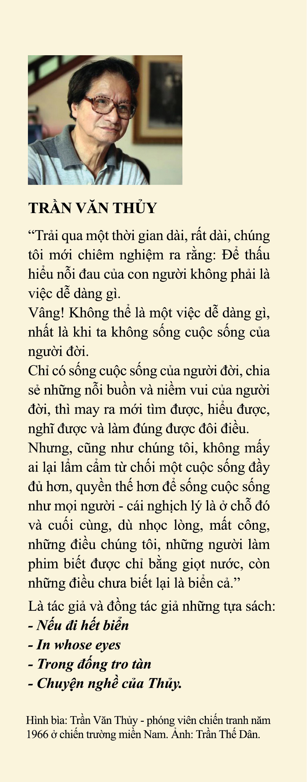 Sách - Chuyện Nghề Của Thủy