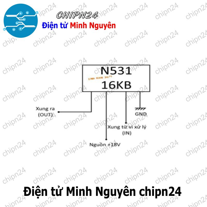 [2 con] (DIP) IC N531 TO-94 (IC lái IGBT bếp từ) - HH006406