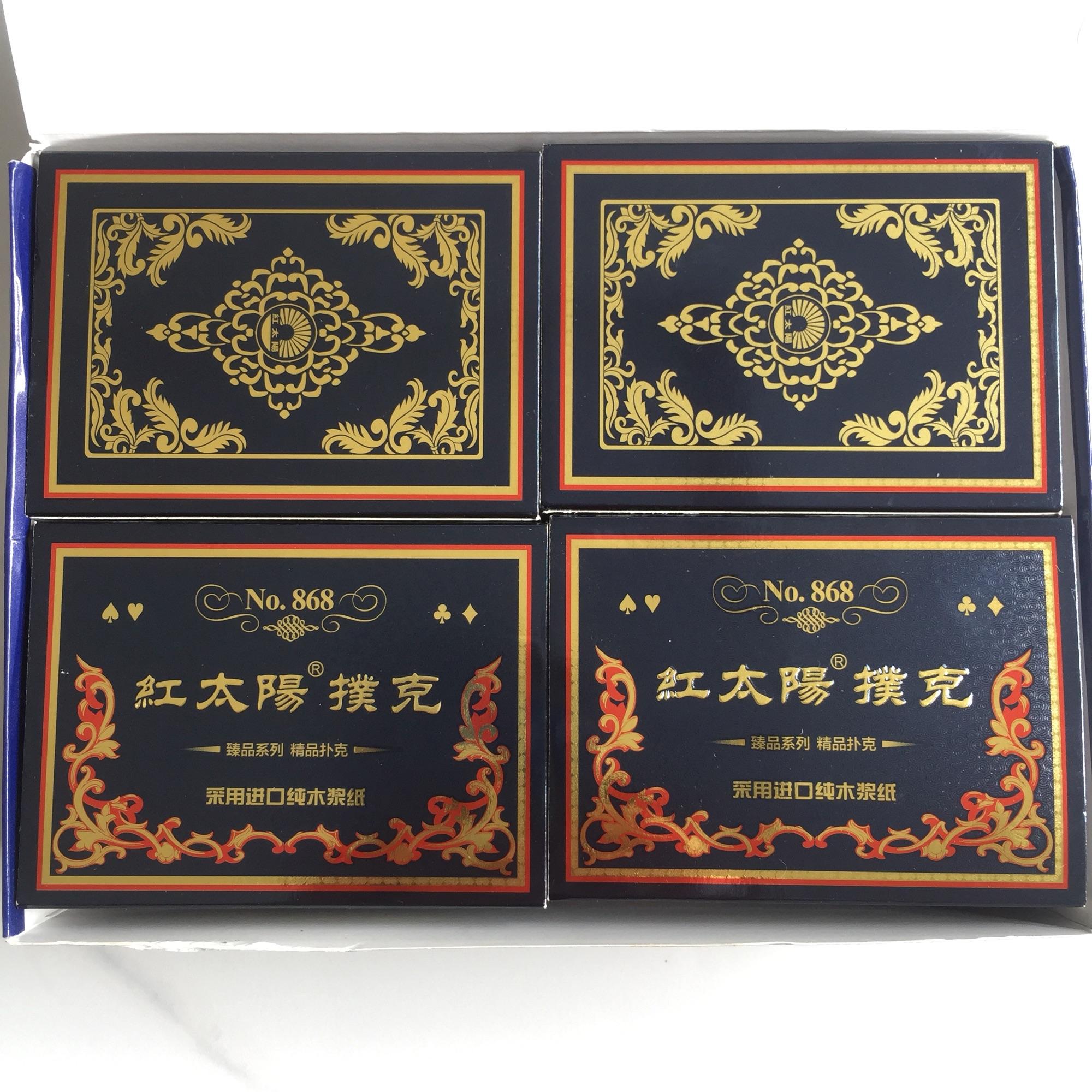 Combo 2 bộ bài Tây hộp nhựa