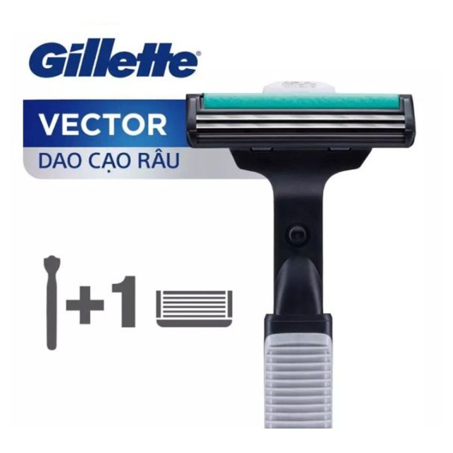 Dao Cạo Râu GILLETTE Vector 1UP