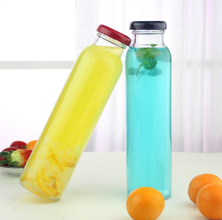 Lọ thủy tinh tròn 350ml nắp thiếc cực xinh