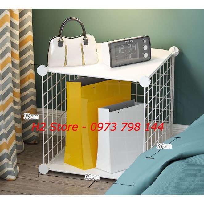 - tủ nhựa lắp ghép pha lưới đa năng độc đáo 1 ô