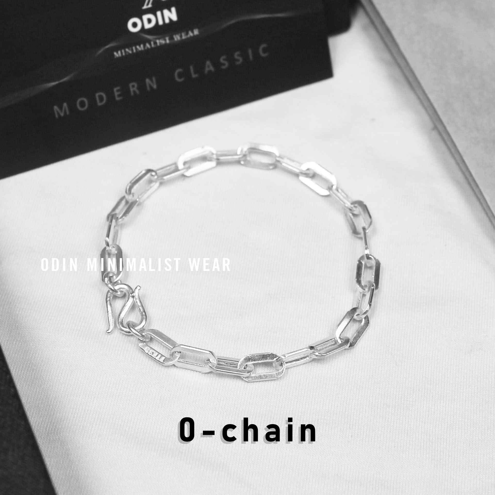 Vòng tay bạc s925 - ochain silver - odin