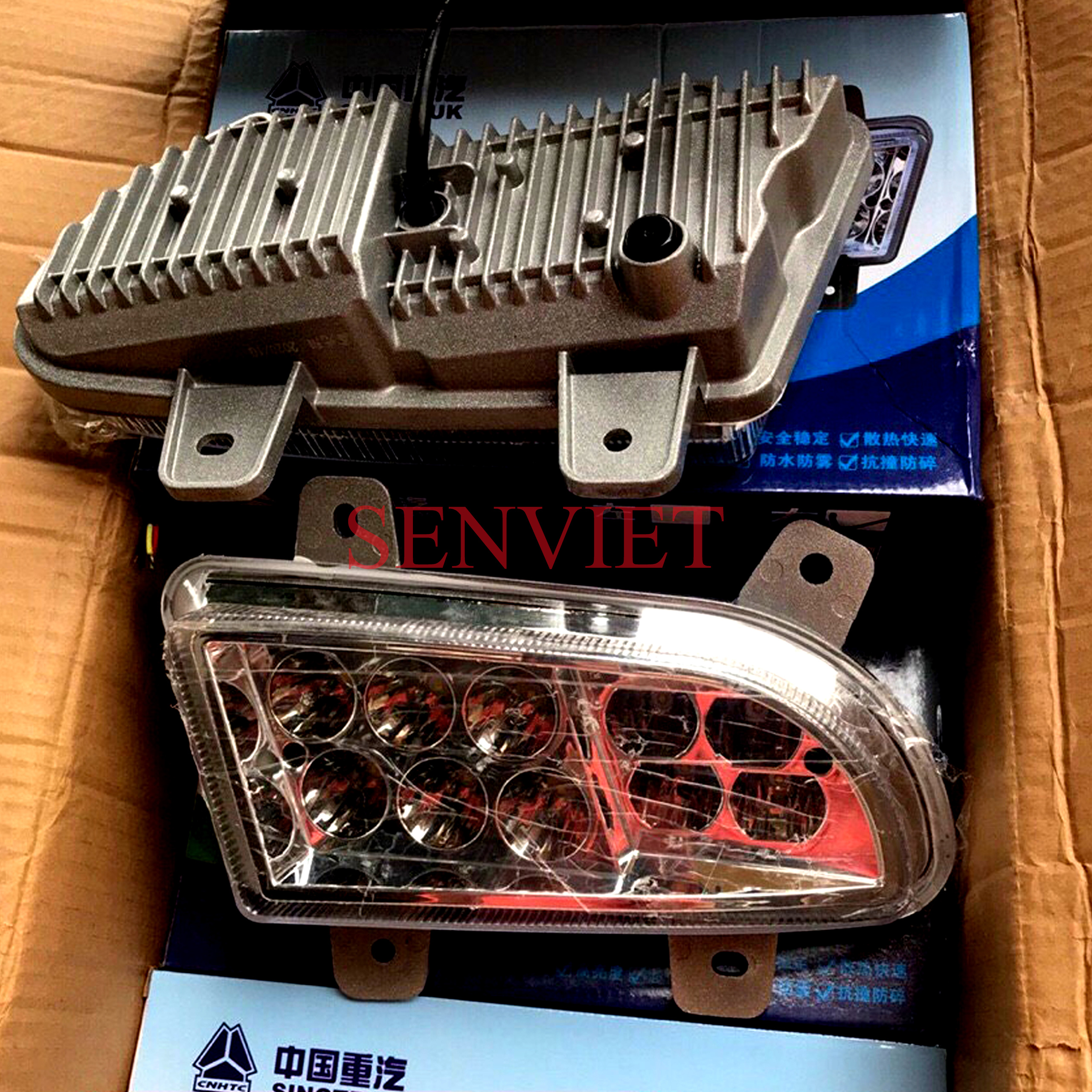 Bộ đèn gầm led howo 336 371