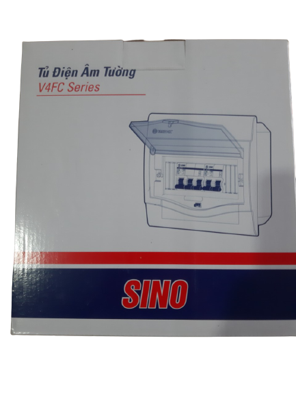 Tủ điện 5-8 Module nhựa âm tường SINO ( Mã: V4FC5/8SA)