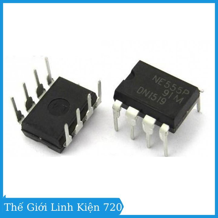Combo 5 ic tạo xung NE555 DIP8