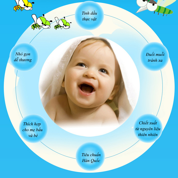 Móc cài đuổi muỗi Bikid Guard