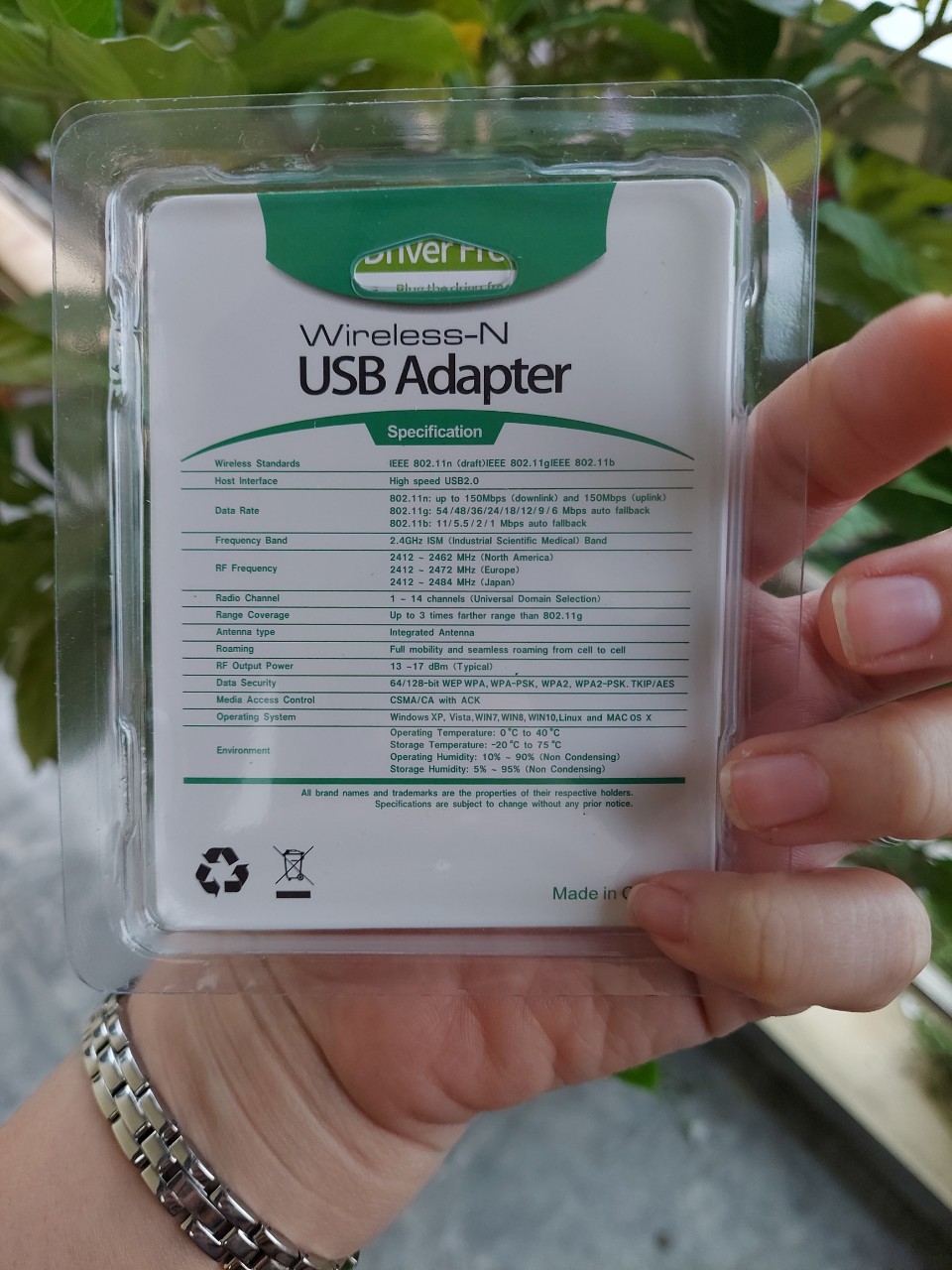 Card mạng không dây USB thu sóng wifi