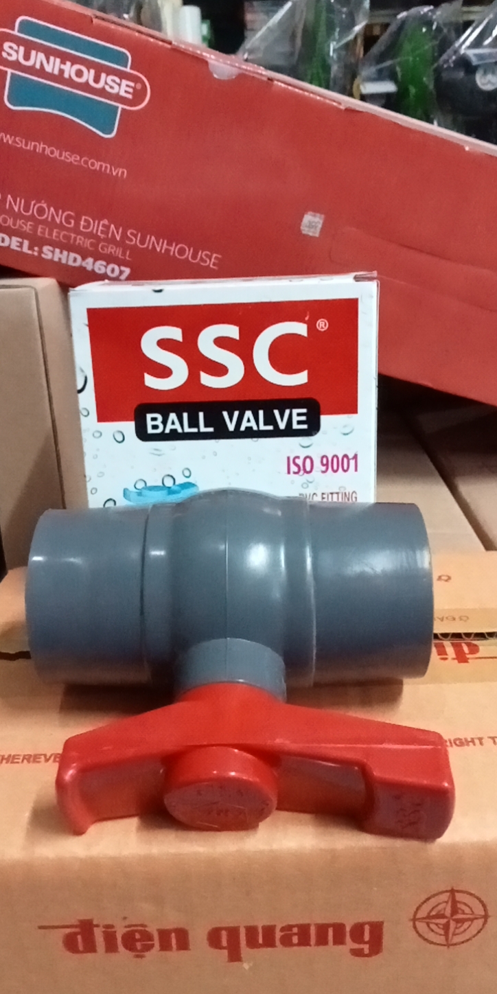 Van nhựa PVC khóa ống nước SSC