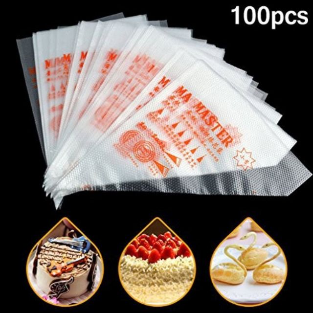 Túi nilon bắt kem chống trơn ( 2 size)