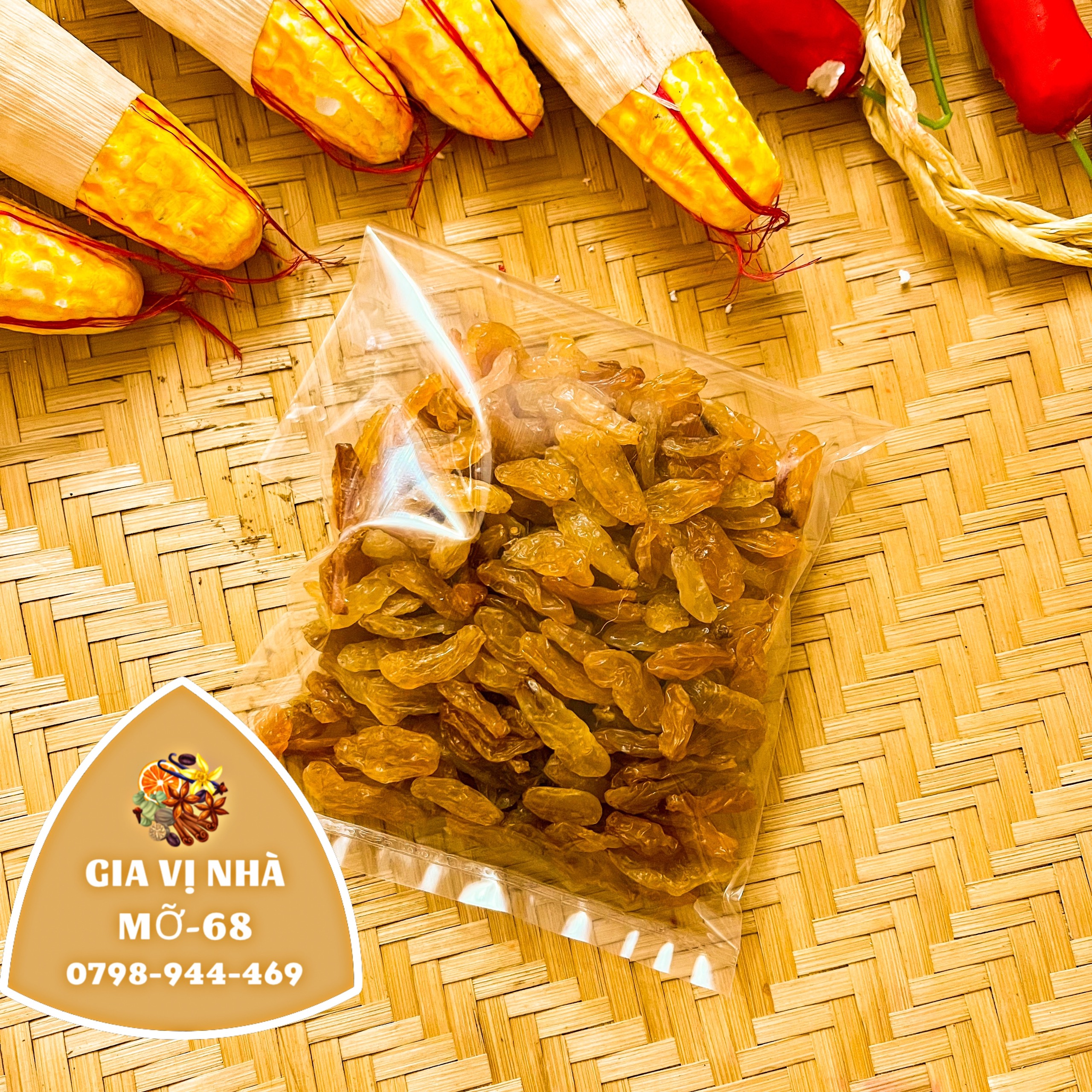 NHO VÀNG KHÔ LOẠI NGON - 100GR - 500GR