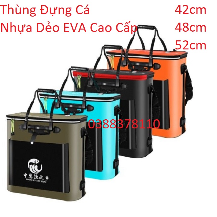 Thùng Đựng Cá Nhựa Dẻo EVA Cao Cấp