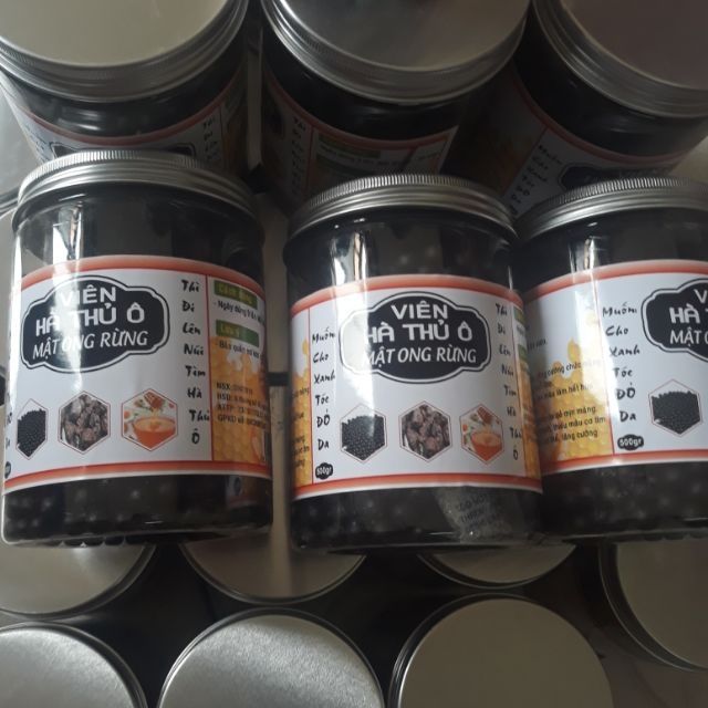 1kg viên hà thủ ô mật ong rừng