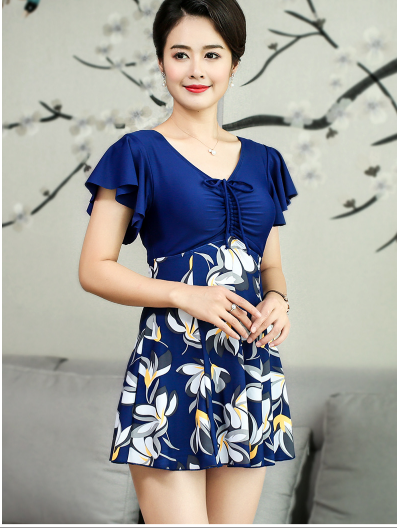 (Big Size) Bikini Đồ Bơi 1 Mảnh Cho Người Mập Họa Tiết