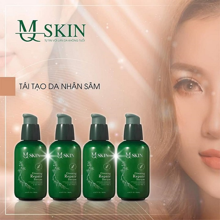 SERUM NHÂN SÂM MQ SKIN TÁI TẠO DA