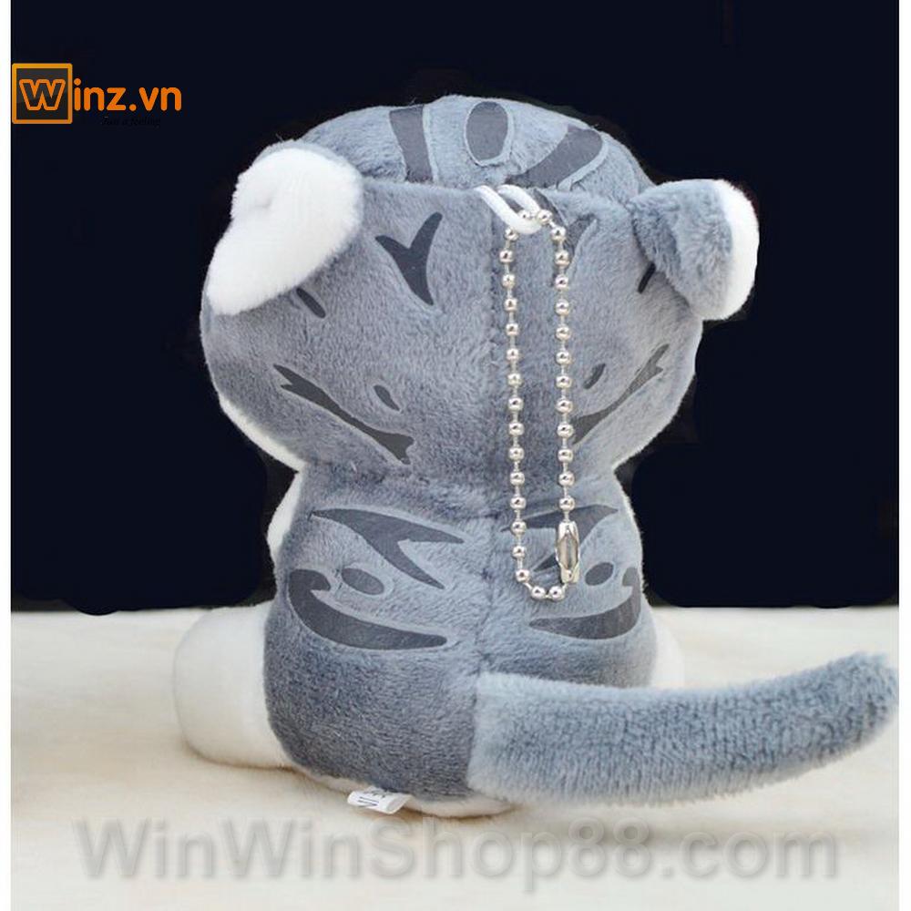 Móc khóa gấu bông mèo Chii (11 cm)