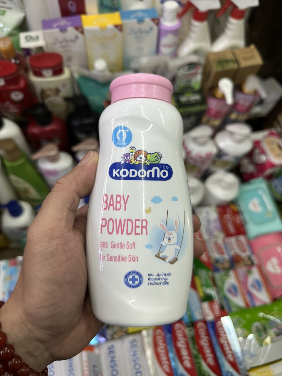 Phấn rôm trẻ em Kodomo Extra Mild 160g