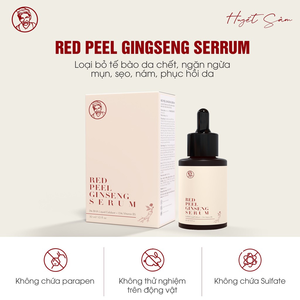 SERUM BÀ LÃO TÁI TẠO DA (DA NHẠY CẢM)
