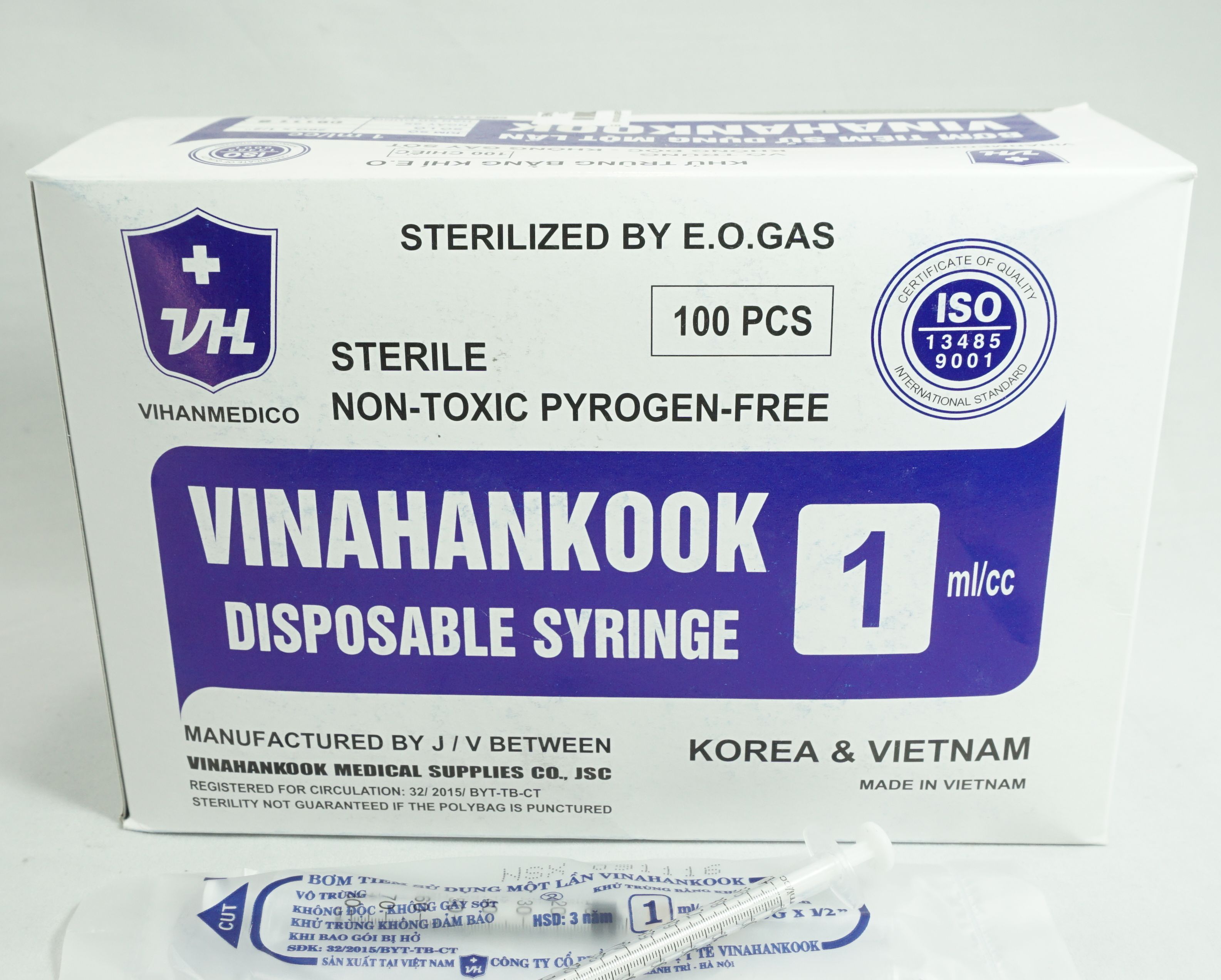 COMBO 5 Bơm tiêm 50ml Vinahancook