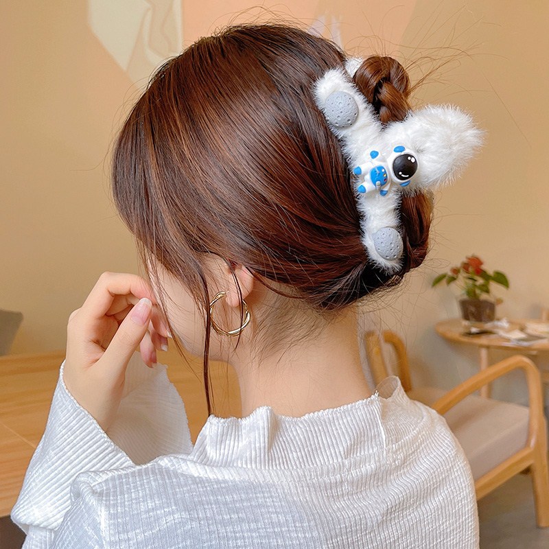 Xả kho kẹp tóc các mẫu hình siêu cute kèm nỉ lông hottrend cho các bạn nữ xinh gái