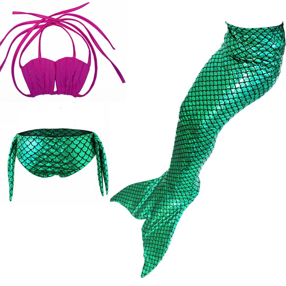 Đồ bơi quần áo tắm nàng tiên cá cho bé gái Cute