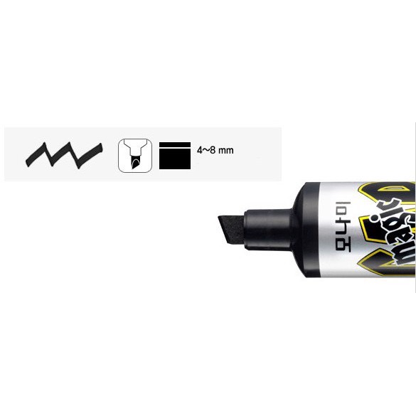 Bút lông dầu Monami Magic Cap Permanent Marker
