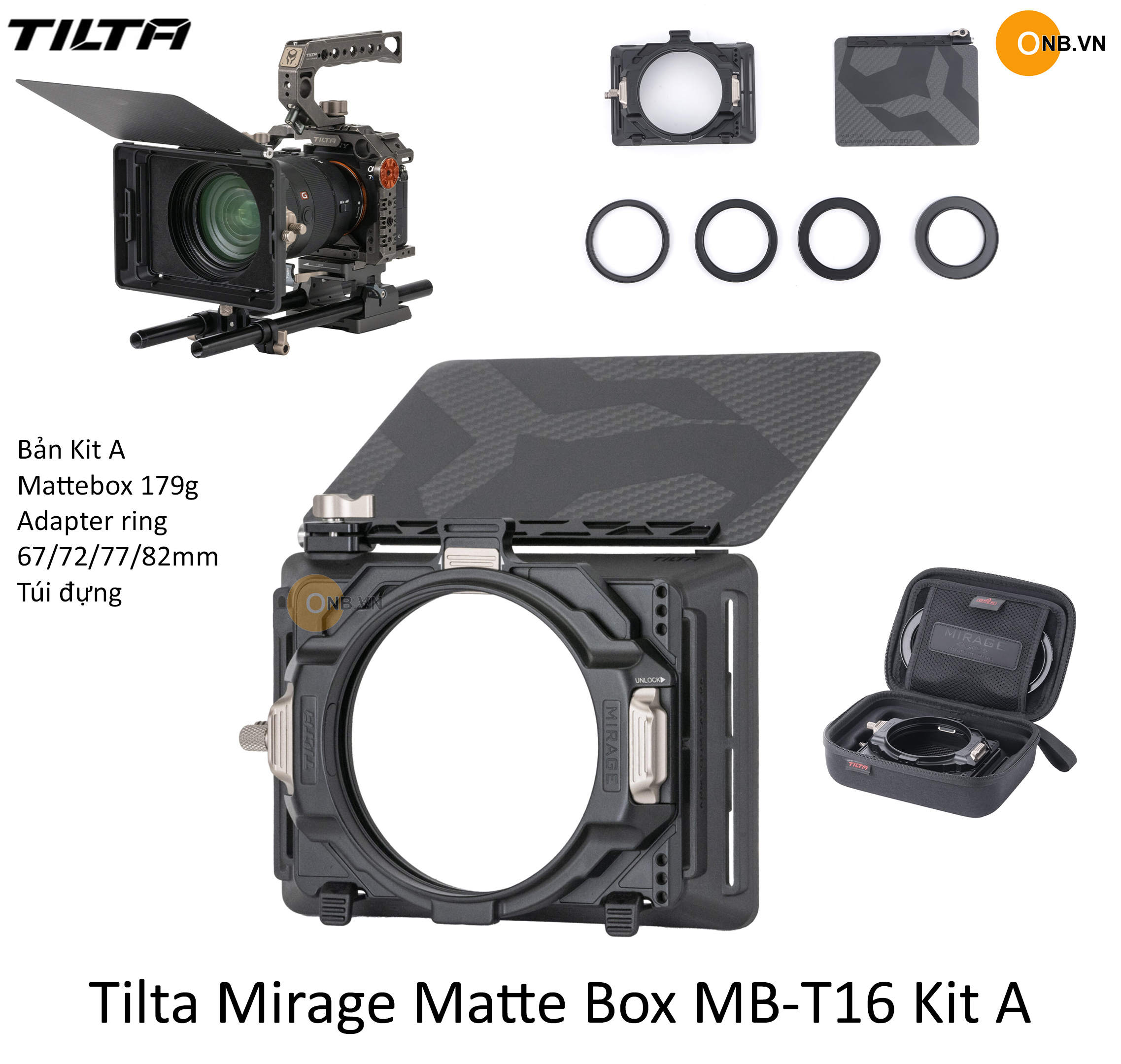 Tilta mirage matte box mb-t16 kit a