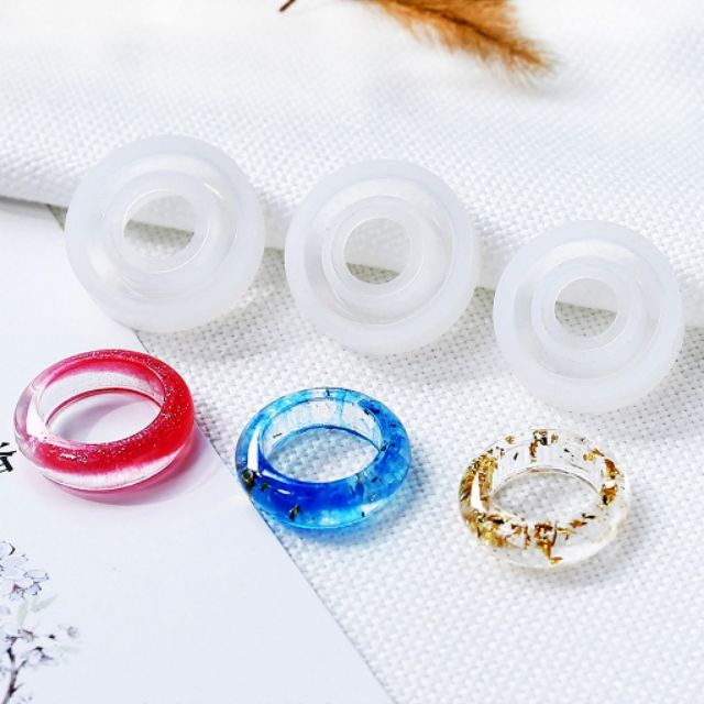 Bộ 3 Khuôn Resin Nhẫn Đủ Size - Trường Thịnh Sài Gòn