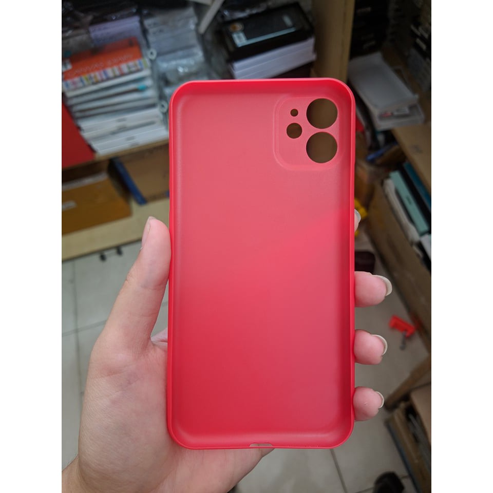 Ốp Lưng iPhone 11 Hiệu Memumi Mỏng Dạng Nhám Mờ Cao Cấp