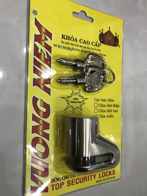 [HCM]Ổ Khóa Đĩa Vương Niệm Nhỏ