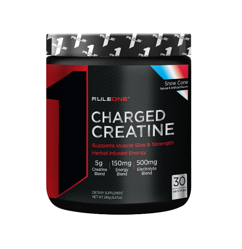Thực phẩm bổ sung Rule 1 Charged Creatine 30 Servings - 240g