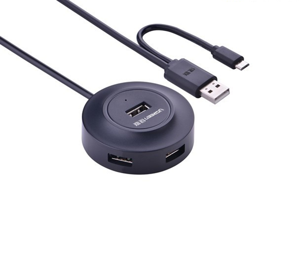 Hub USB 2.0 chia 4 cổng hỗ trợ OTG Ugreen UG-20278