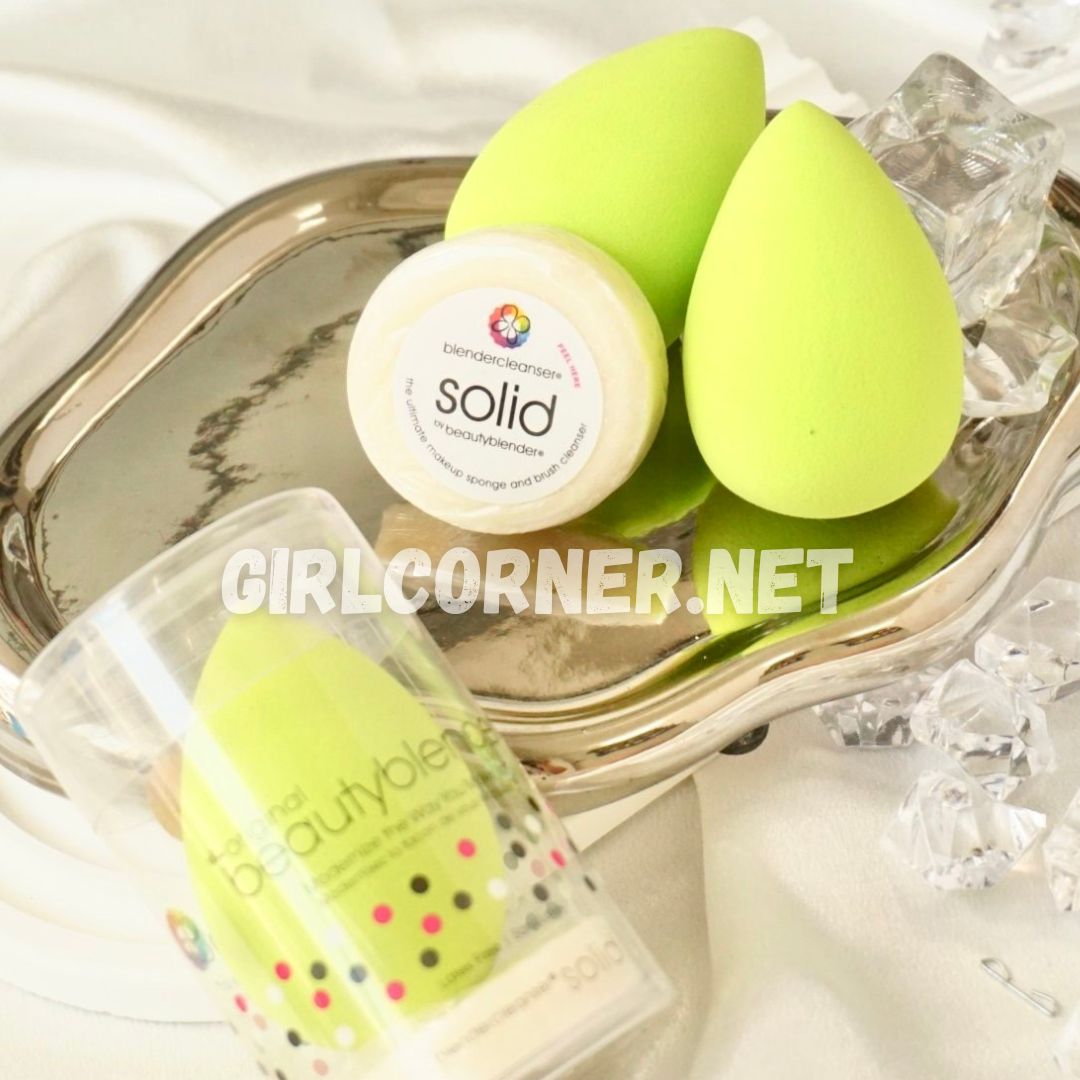 [HCM]Mút Tán Kem Nền Beauty Blender Green + Solid